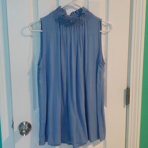 Dressy sleeveless blouse